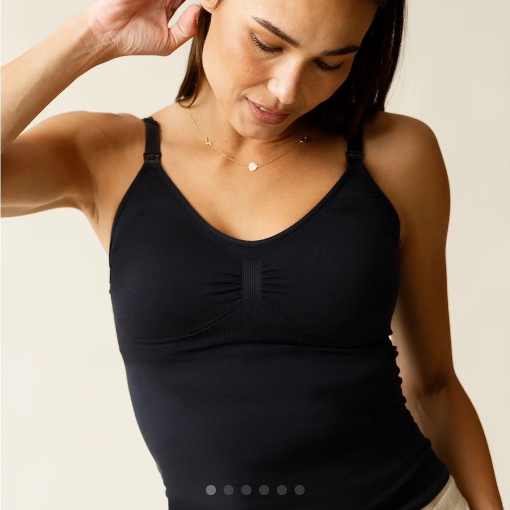 Kindred Bravely Black Nursing Tank Top